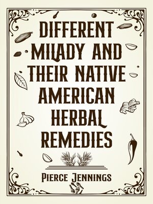 cover image of DIFFERENT MILADY AND THEIR NATIVE AMERICAN HERBAL REMEDIES